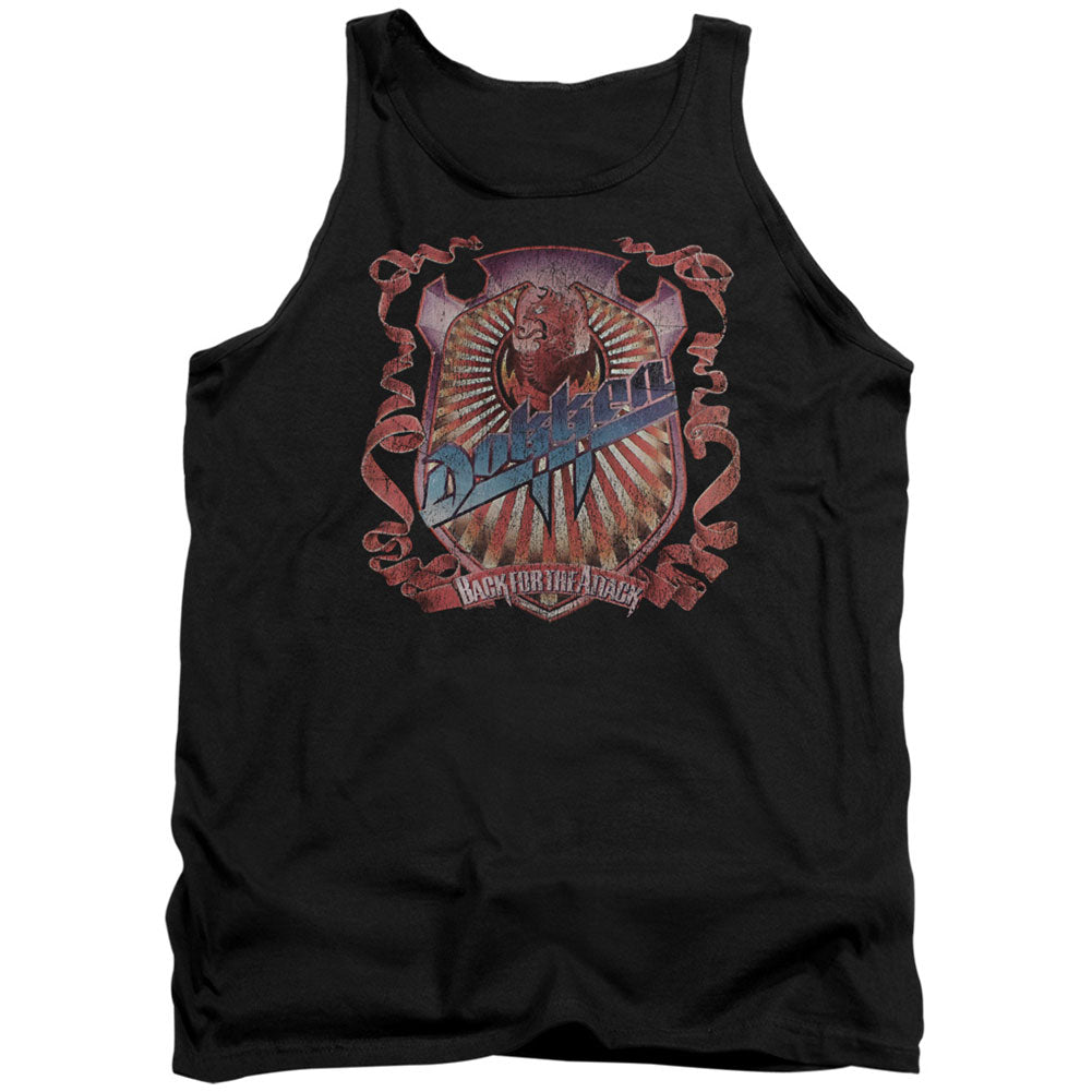 Dokken Back Attack Mens Tank Front