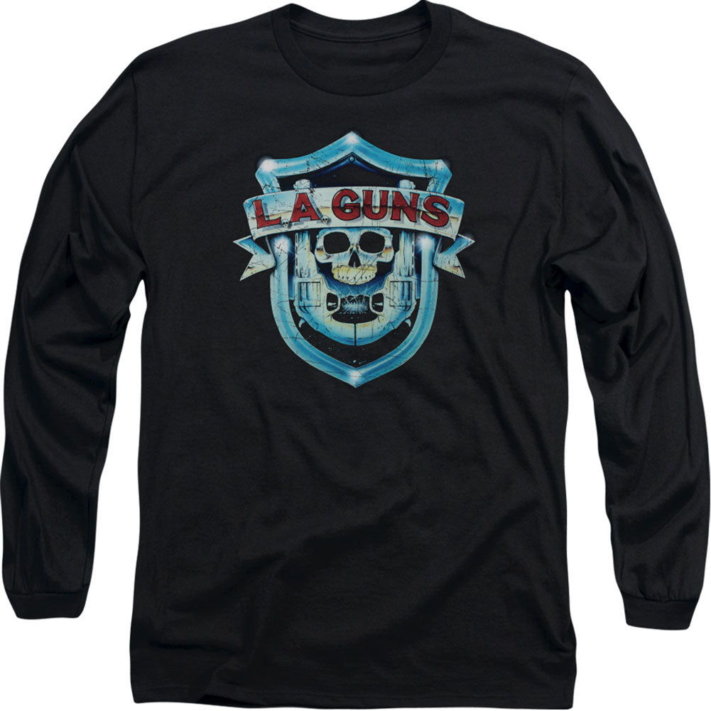 La Guns Shield Long Sleeve Front