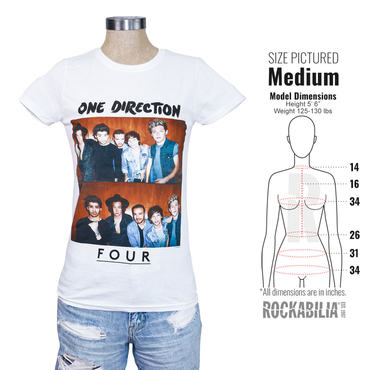 One Direction Four Junior Top Alt 3