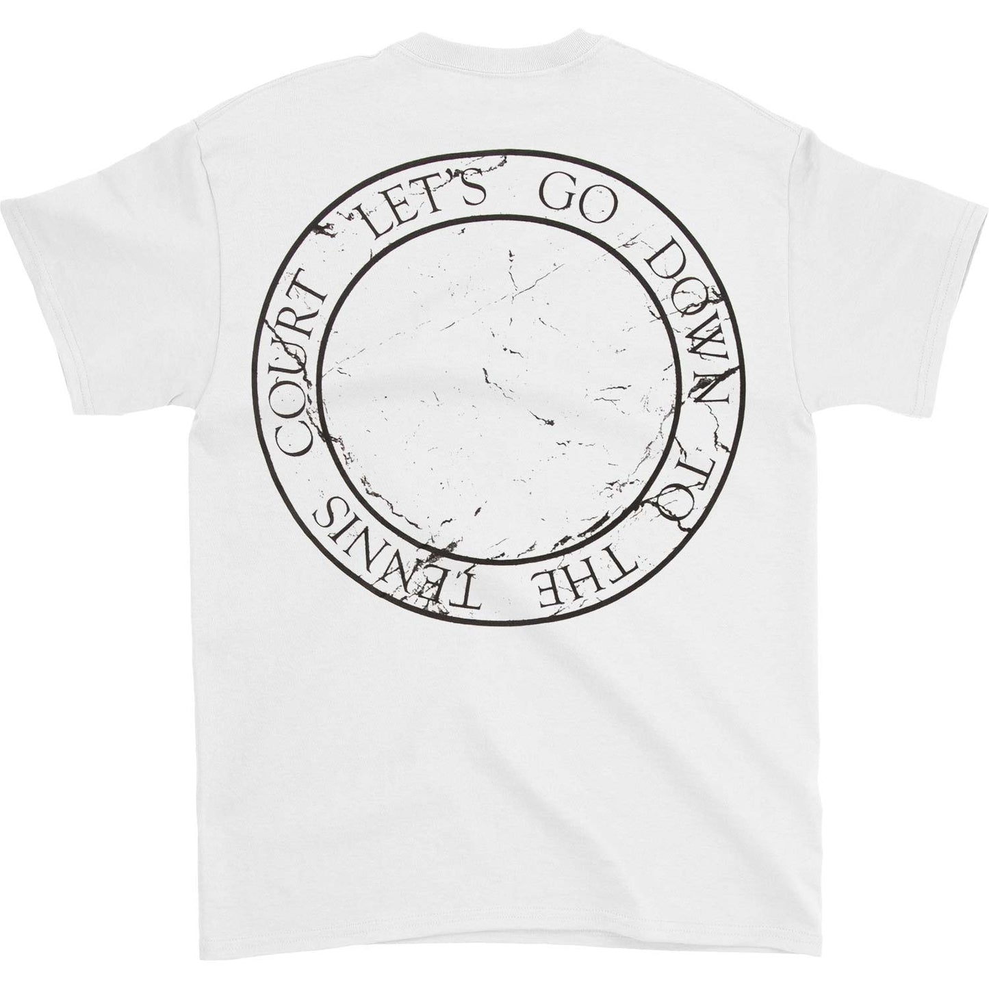 Lorde Let's Go Down T-shirt Back