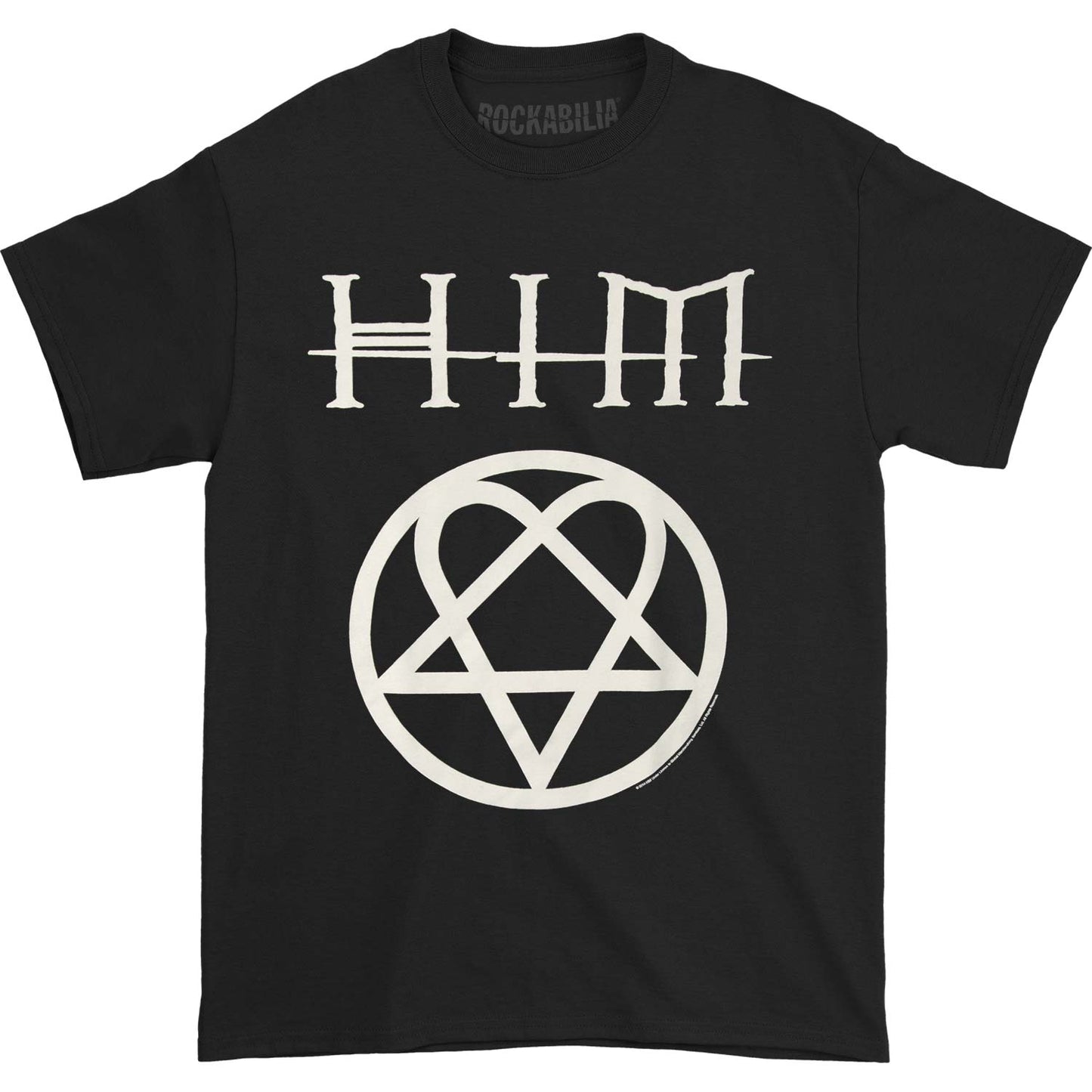 HIM Heartagram T-shirt Front