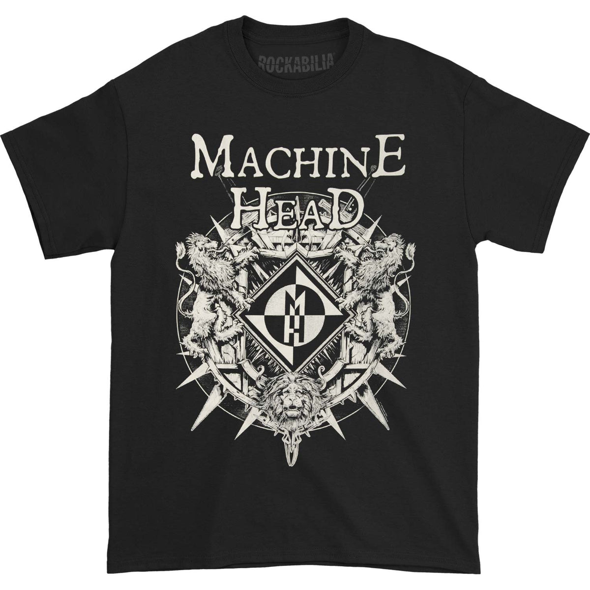 Machine Head Lion Crest T-shirt Front