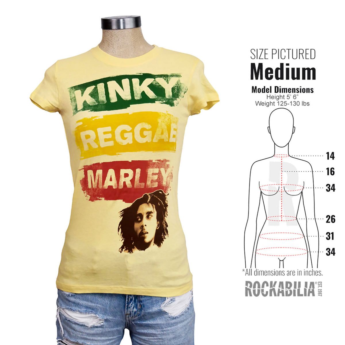 Bob Marley Kinky Junior Top Alt 3