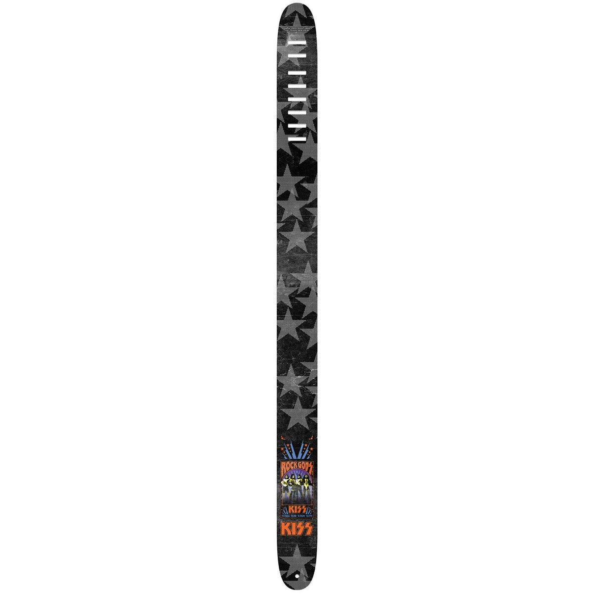 KISS Rock Gods Guitar Strap Front