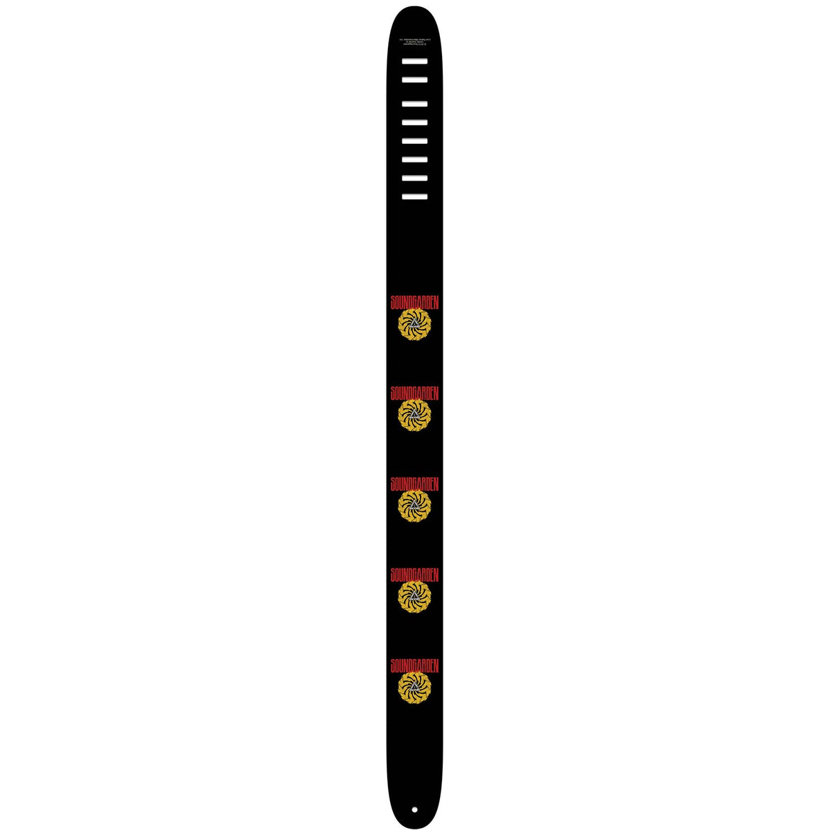 Soundgarden Badmotorfinger Guitar Strap Front