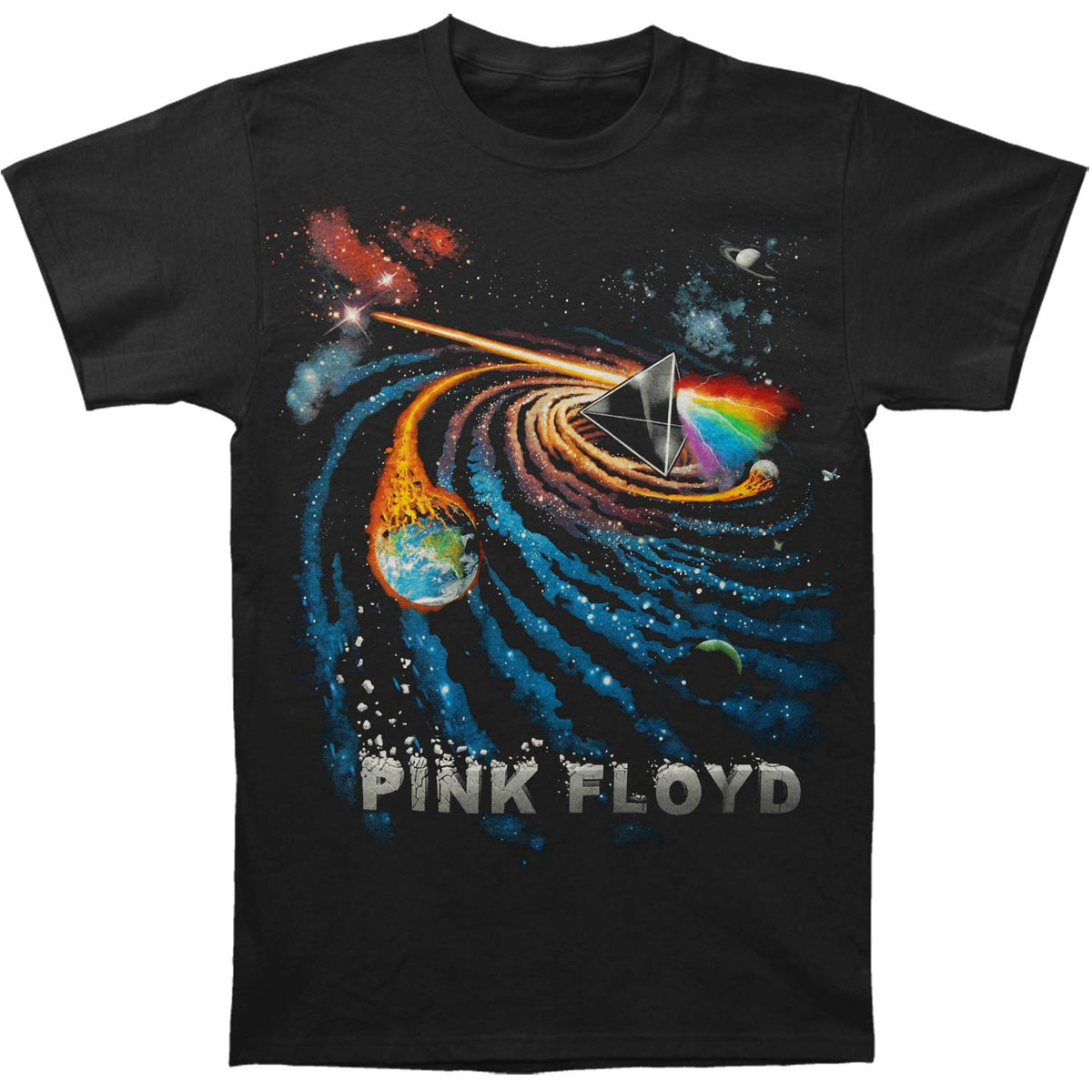 Pink Floyd Dark Side Galactic T-shirt Front