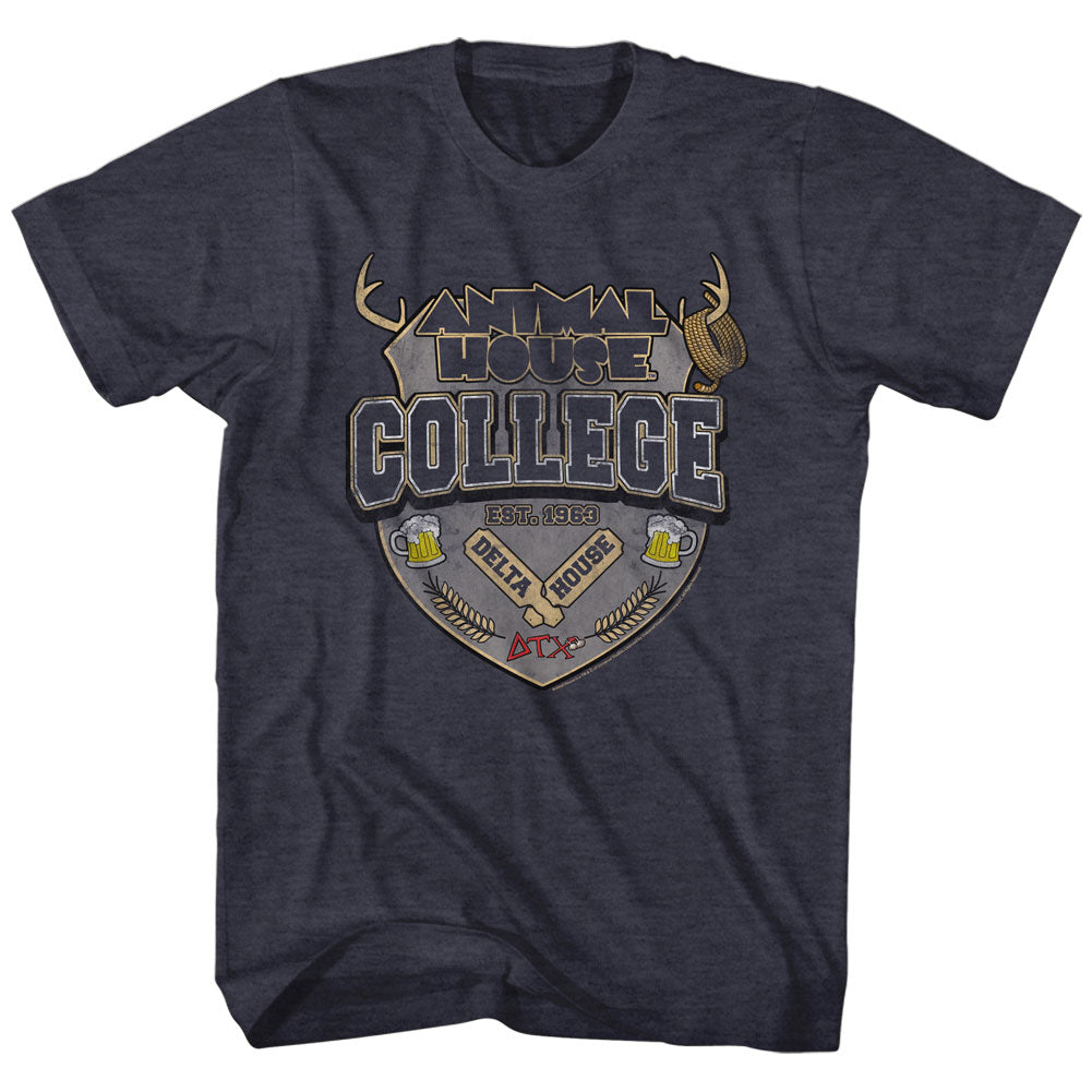 Animal House College Crest Slim Fit T-shirt Front