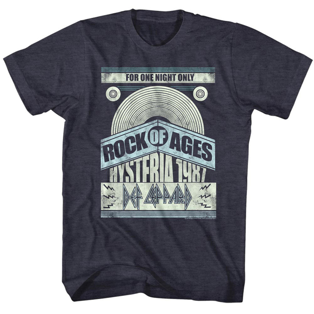 Def Leppard For One Night Only Slim Fit T-shirt Front