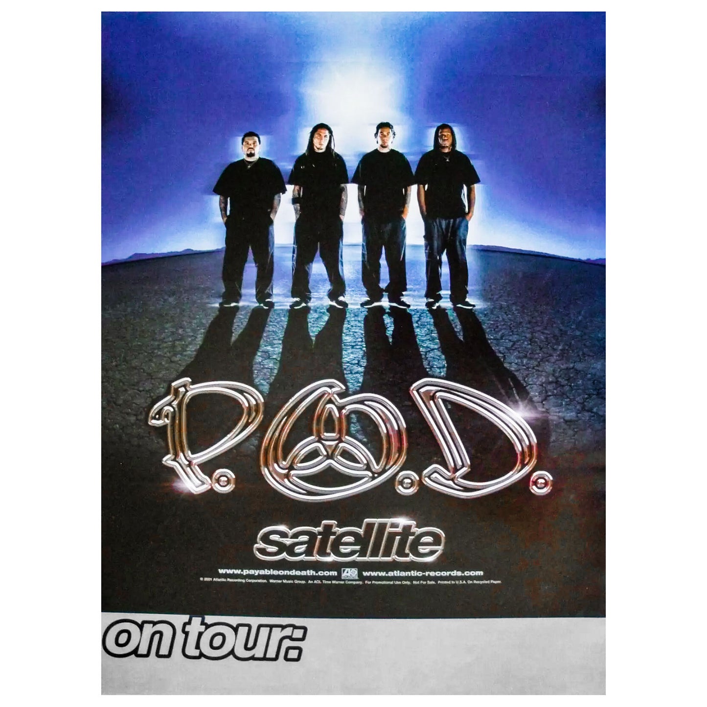 P.O.D. Concert Promo Poster Front