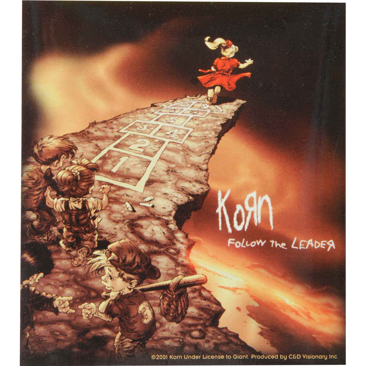 Korn Sticker Front