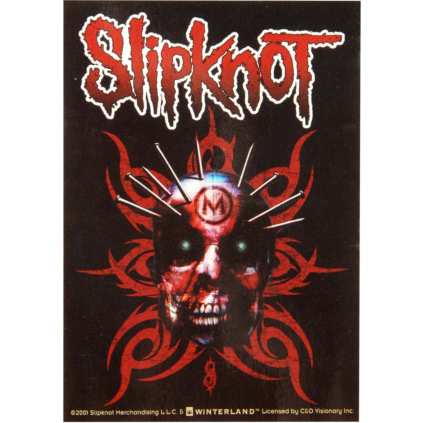 Slipknot Heretic Hell Raiser (5" x 3.5") Sticker Front