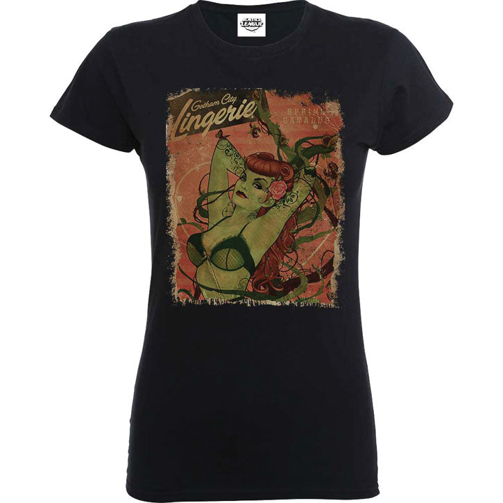 Batman Poison Ivy Lingerie Junior Top Front