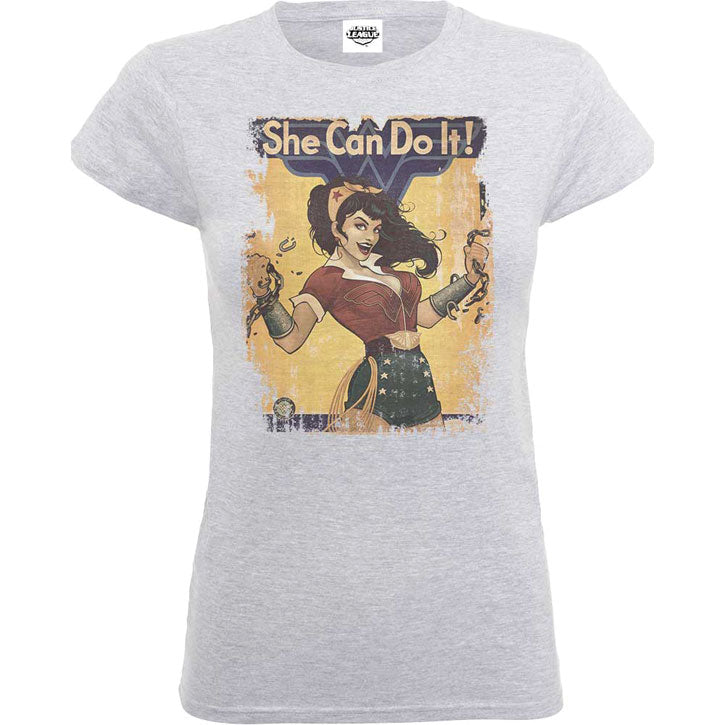 Wonder Woman Junior Top Front