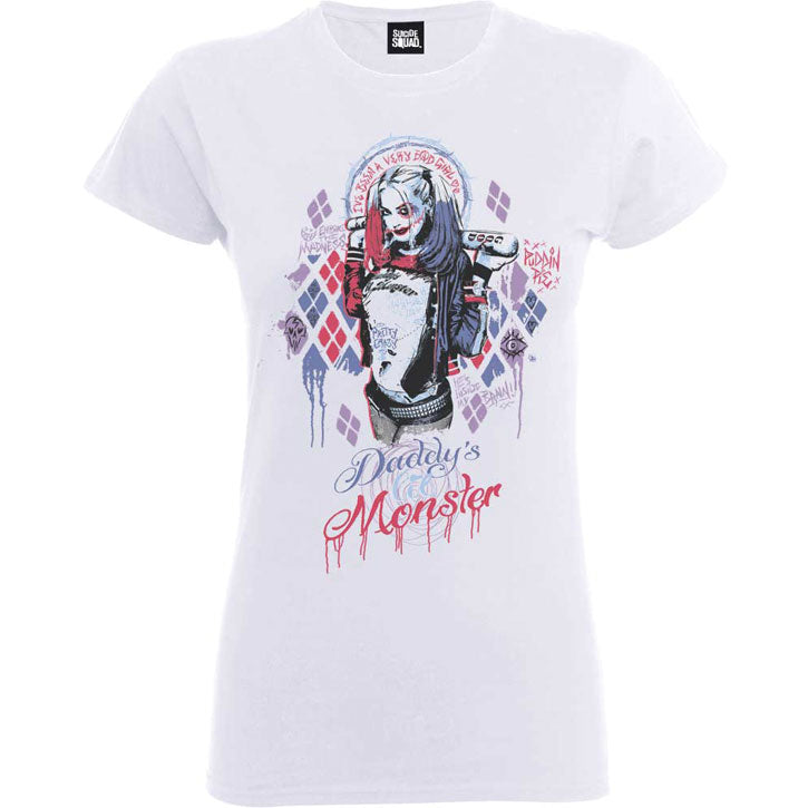 Suicide Squad Daddy's Monster Junior Top Front