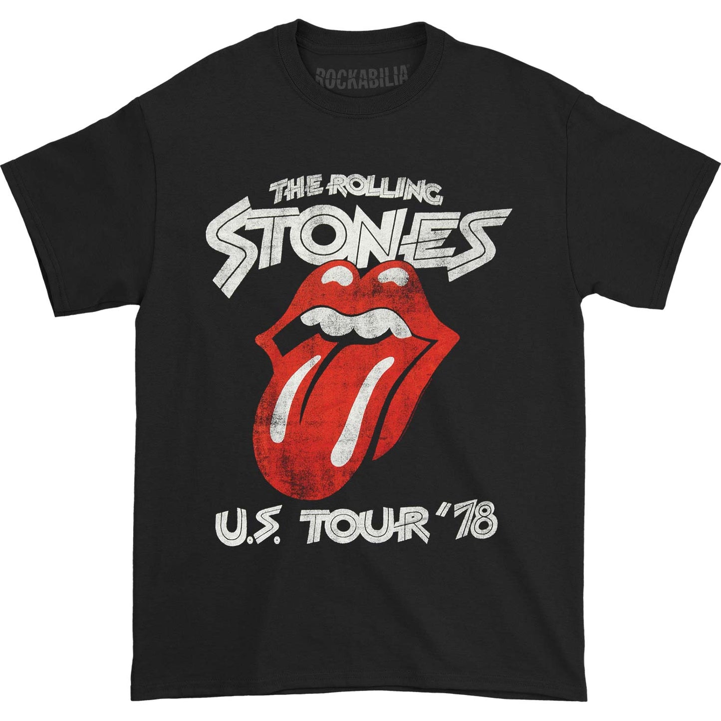 The Rolling Stones US Tour 78 Tee T-shirt Front