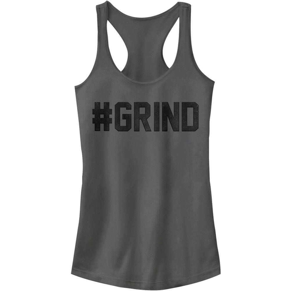 Chin Up Grind - Racerback Womens Tank
