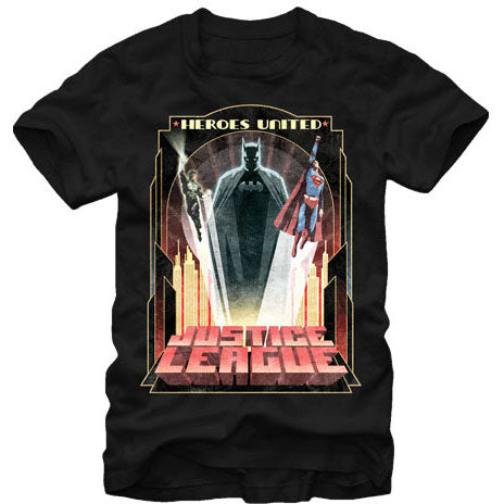 Justice League Heroes United T-shirt
