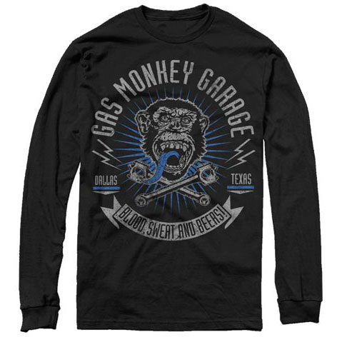 Gas Monkey Xreset Garage Long Sleeve Front