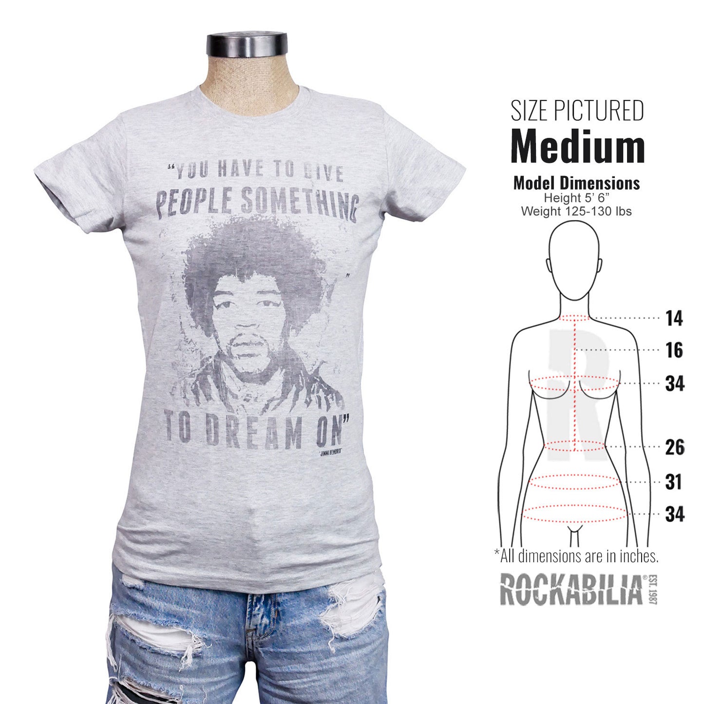 Dream On - Heather Junior Top