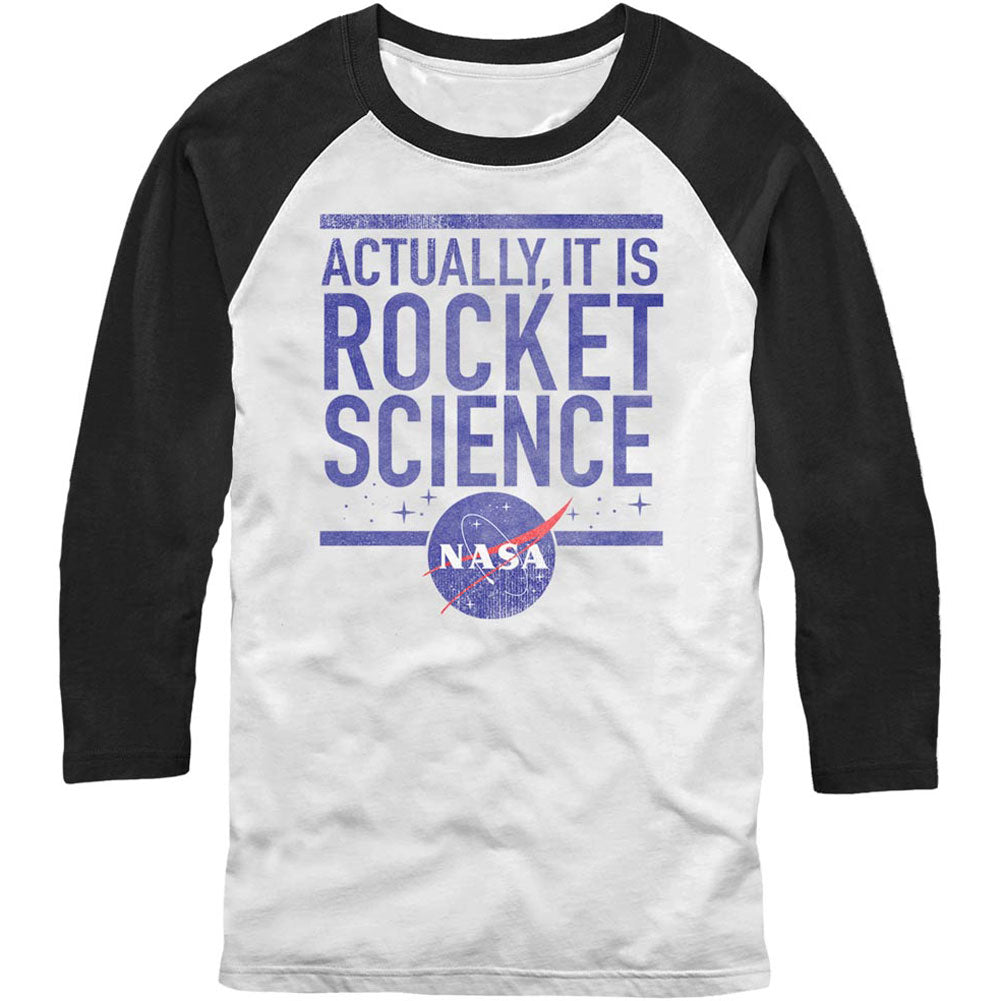NASA Rocket Science Baseball Jersey Front