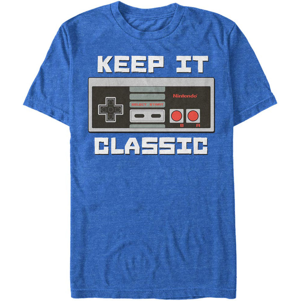 Nintendo Keep It Classic - Heather T-shirt
