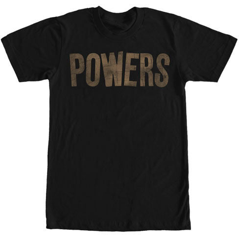 Powers Distress Logo T-shirt