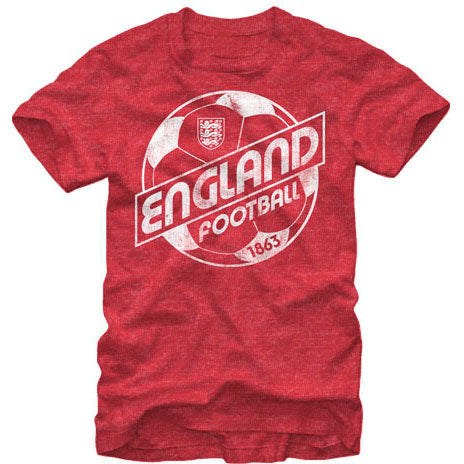 Soccer Club England Equipped - Heather T-shirt
