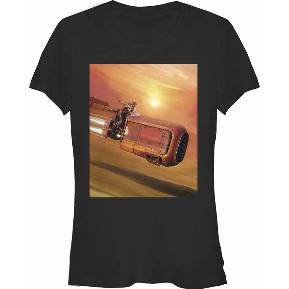Star Wars Rey Skyline Junior Top Front