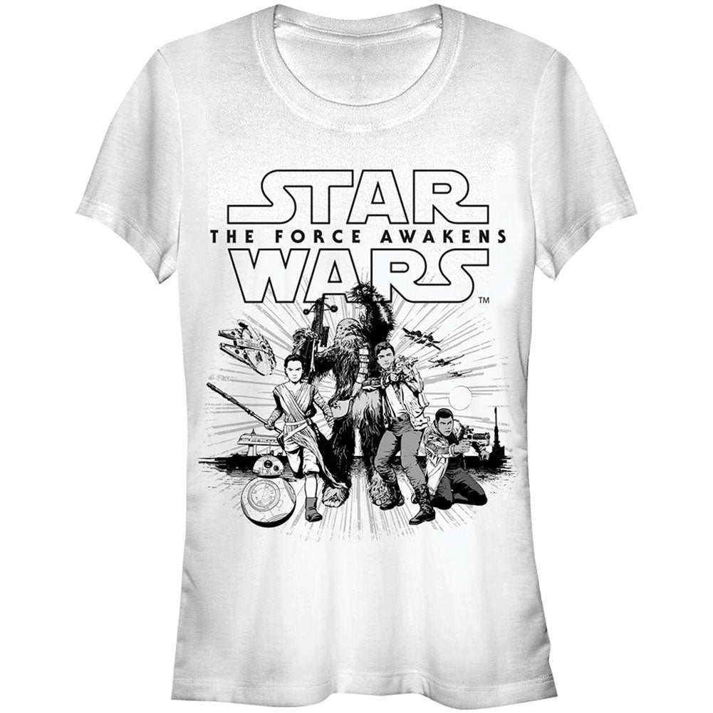 Star Wars Mono Group Junior Top Front