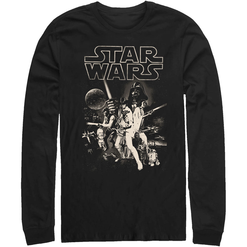 Star Wars Poster- L/S Long Sleeve Front