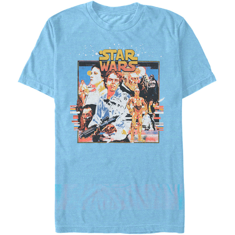 Star Wars Episodes - Heather T-shirt