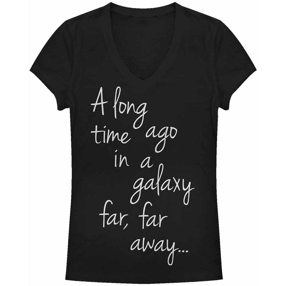 Star Wars Galaxy - Deep V-Neck Junior Top Front