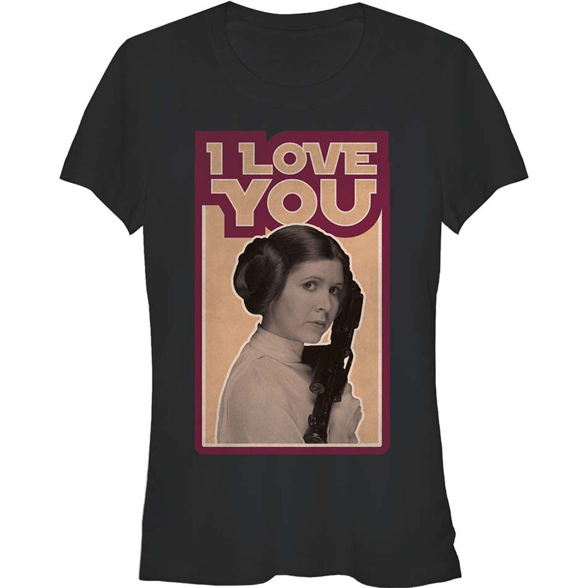 Star Wars Leia Love Junior Top Front