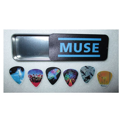 Muse Logo Guitar Pick Front