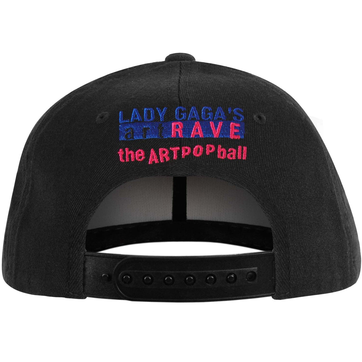 Lady Gaga Art Rave Baseball Cap Back