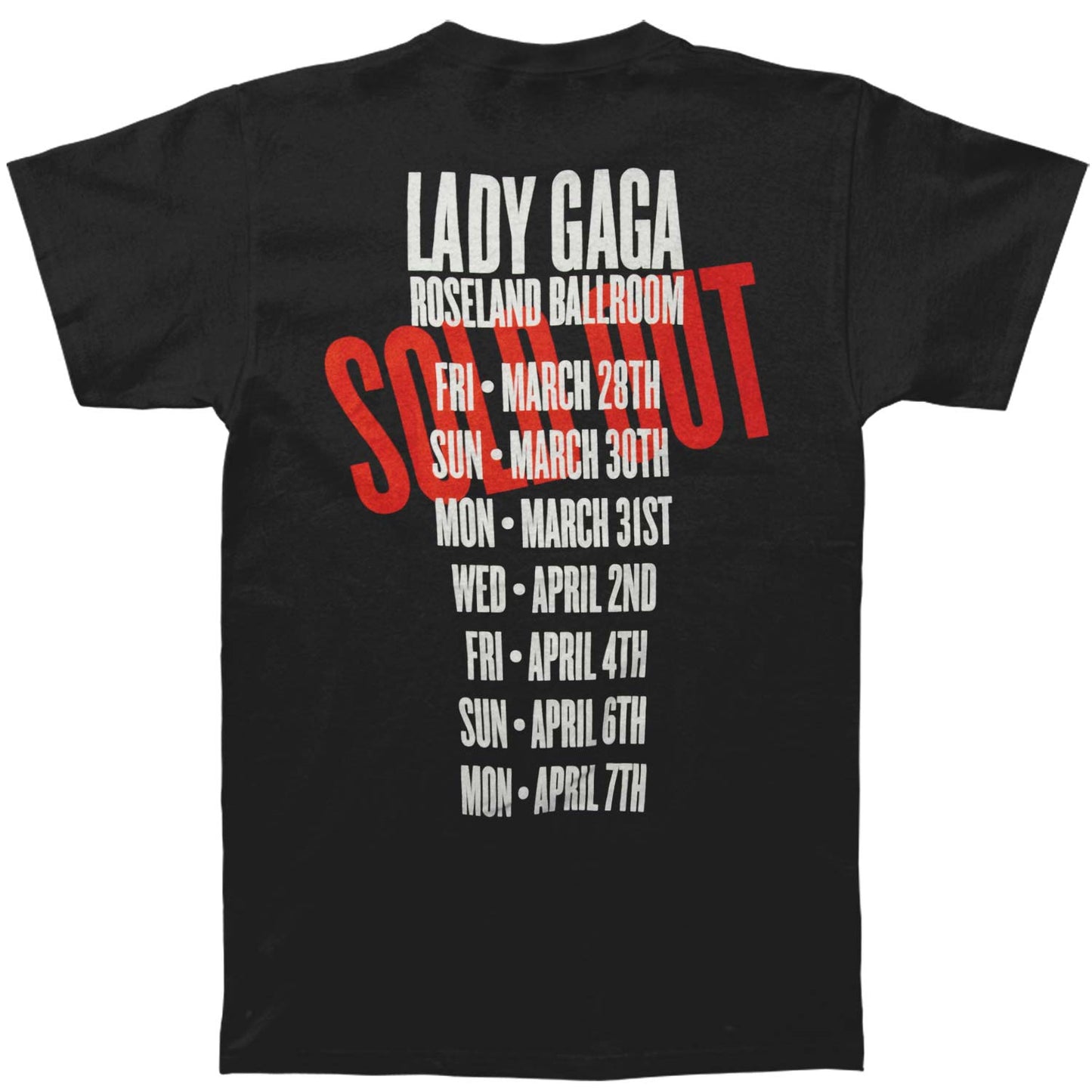 Final Show Roseland T-shirt