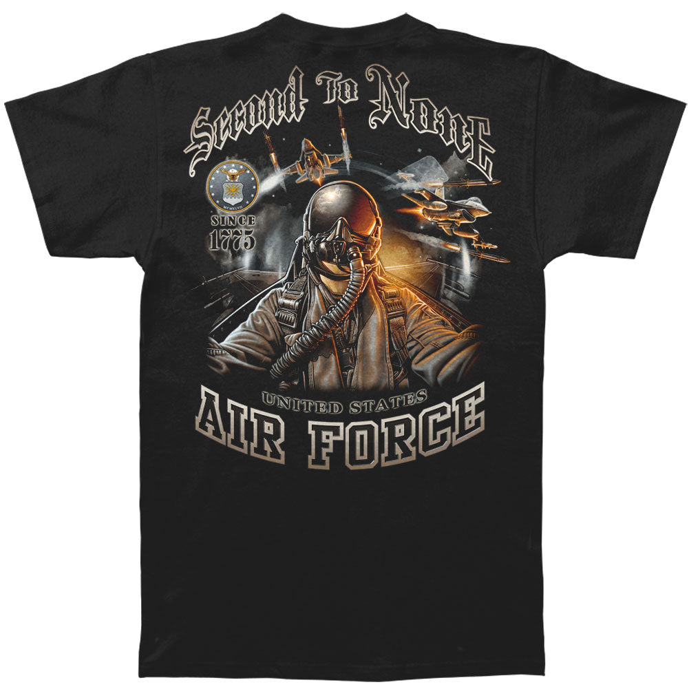 Novelty Air Force Second To None T-shirt