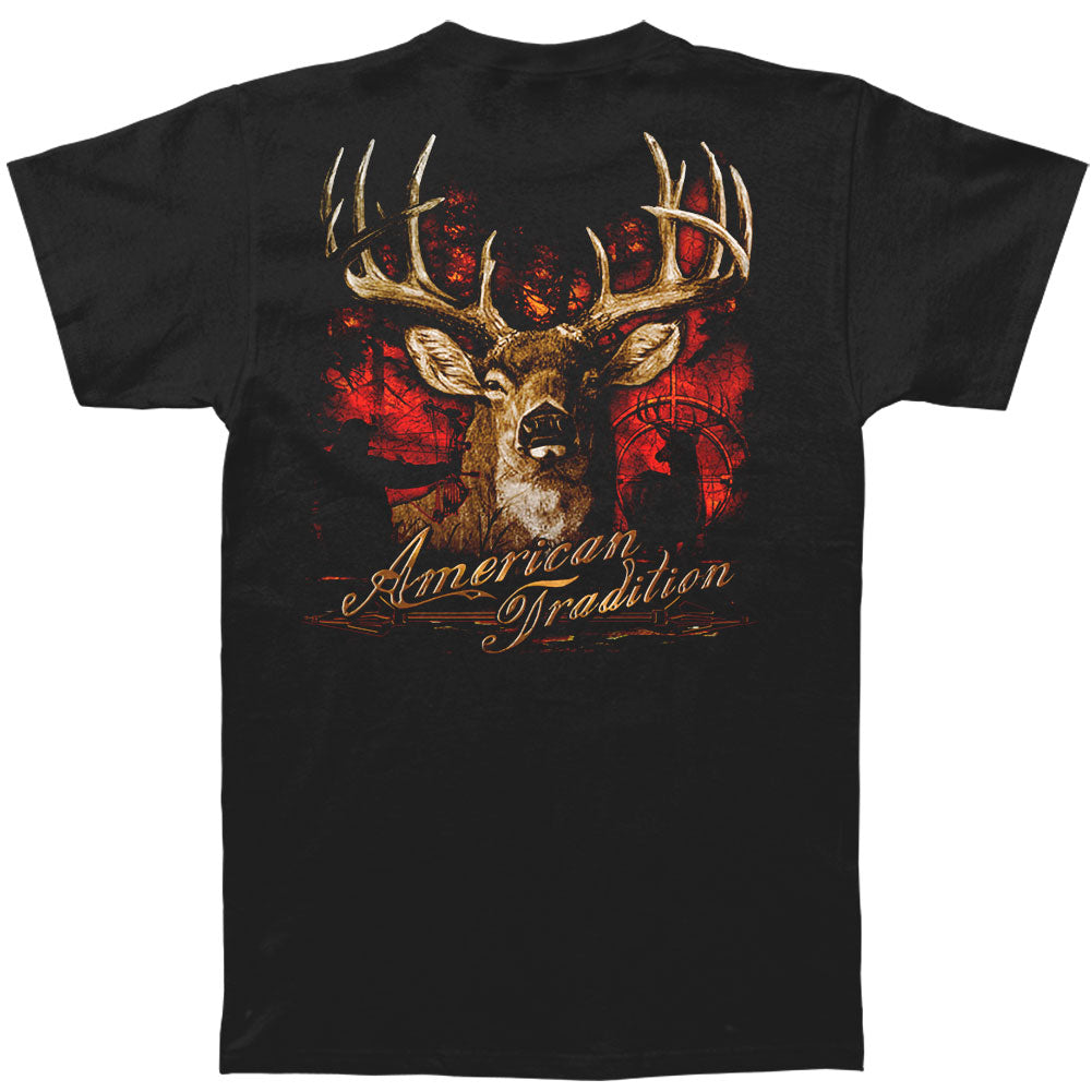 Novelty American Tradition Deer Hunter T-shirt