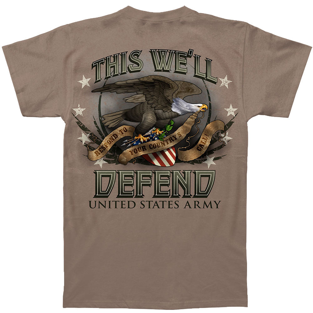Novelty Army Respond To Your Country Call T-shirt