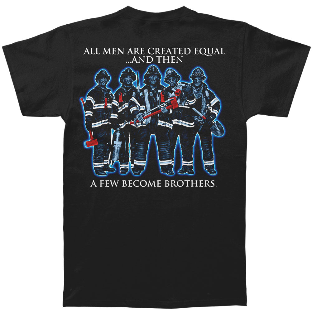 Novelty Brotherhood Firefighter T-shirt