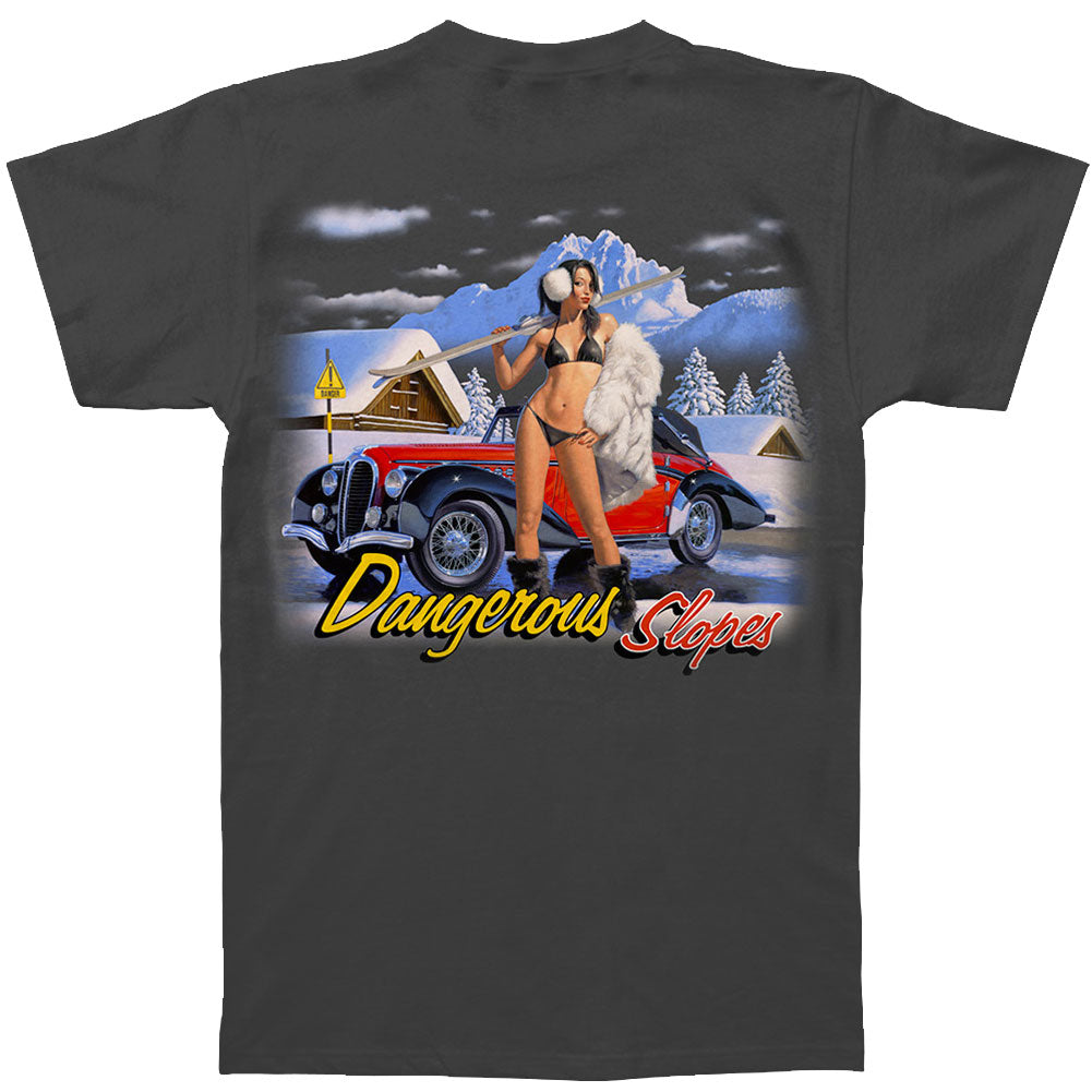 Novelty Dangerous Slopes T-shirt