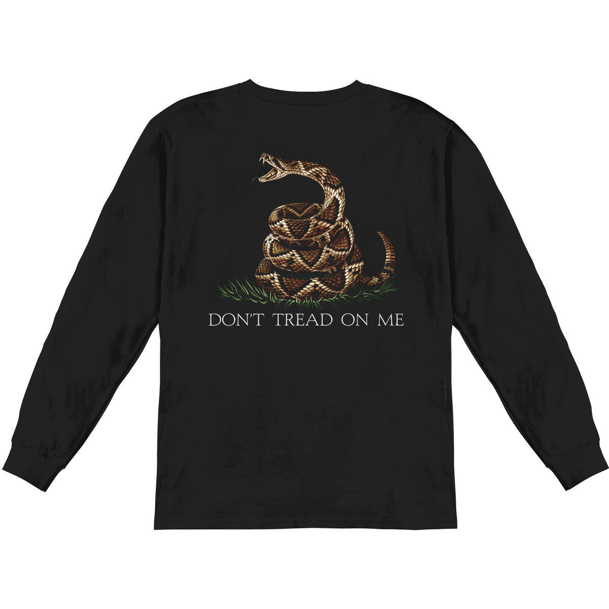 Novelty Dont Tread On Me Long Sleeve Back