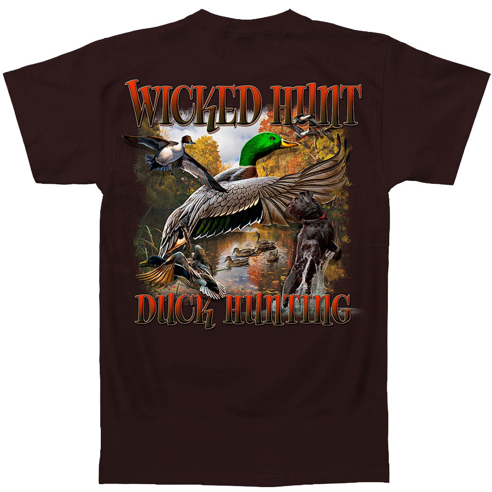 Novelty Novelty Duck Hunting In A Fowl Mood T-shirt