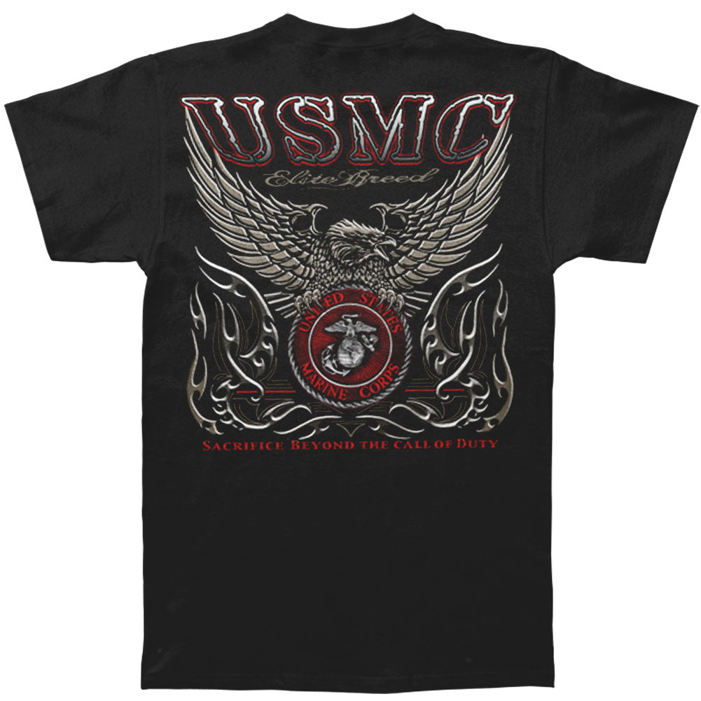 Novelty Elite Breed USMC Marine Corps T-shirt
