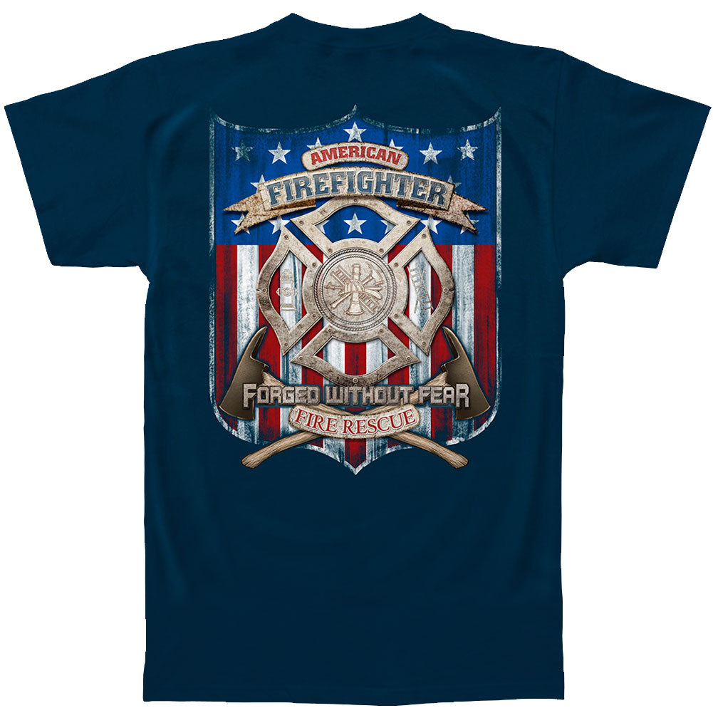 Novelty Firefighter American Made T-shirt