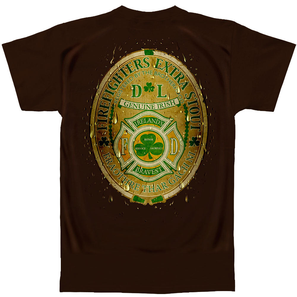 Novelty Firefighter Dl Irelands Bravest T-shirt