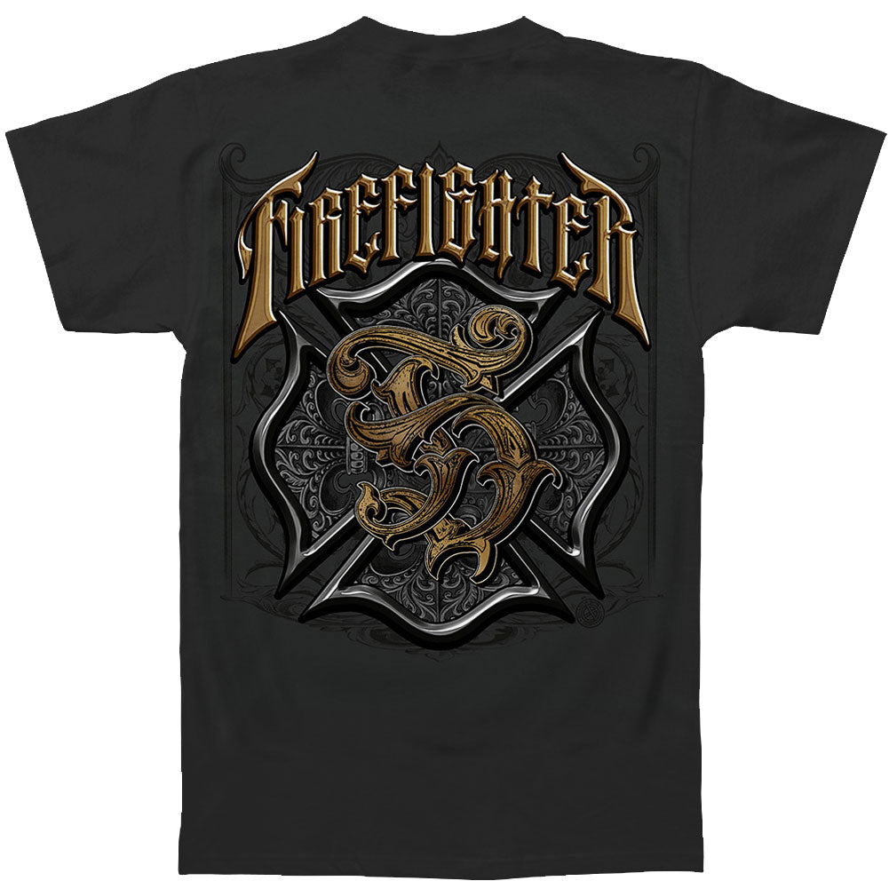 Novelty Firefighter Vintage T-shirt