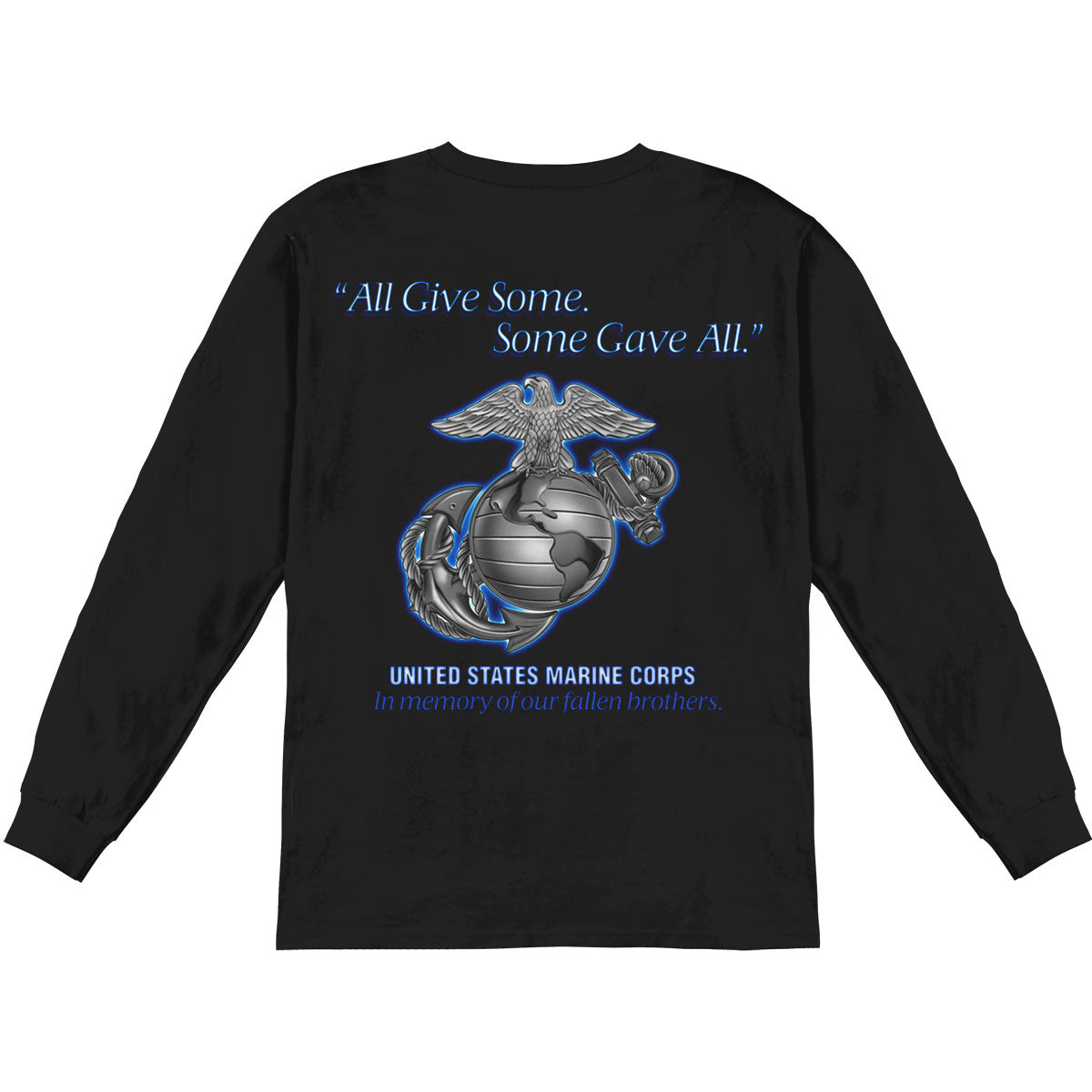 Novelty Gave All Marines Long Sleeve Back