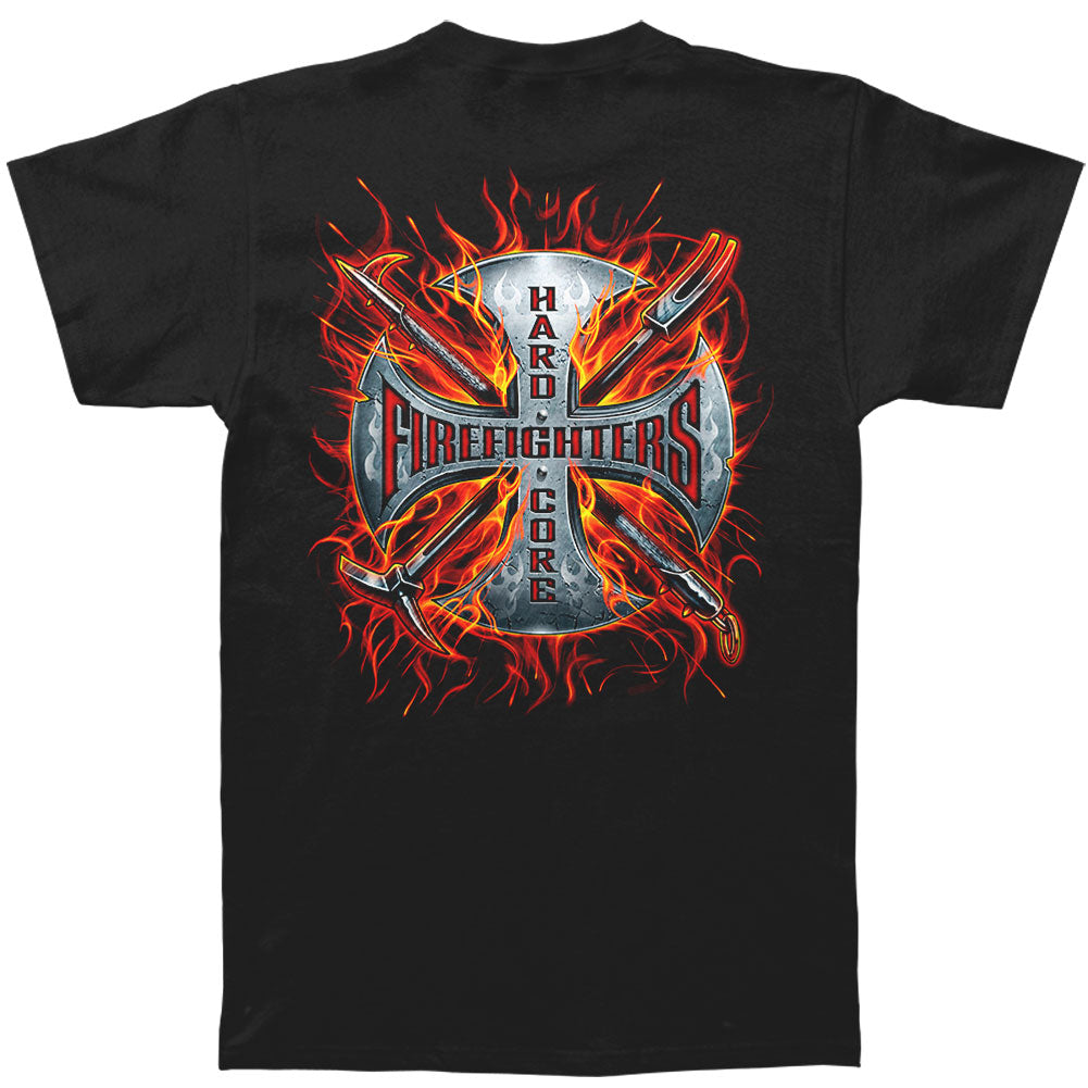 Novelty Hard Core Firefighter T-shirt