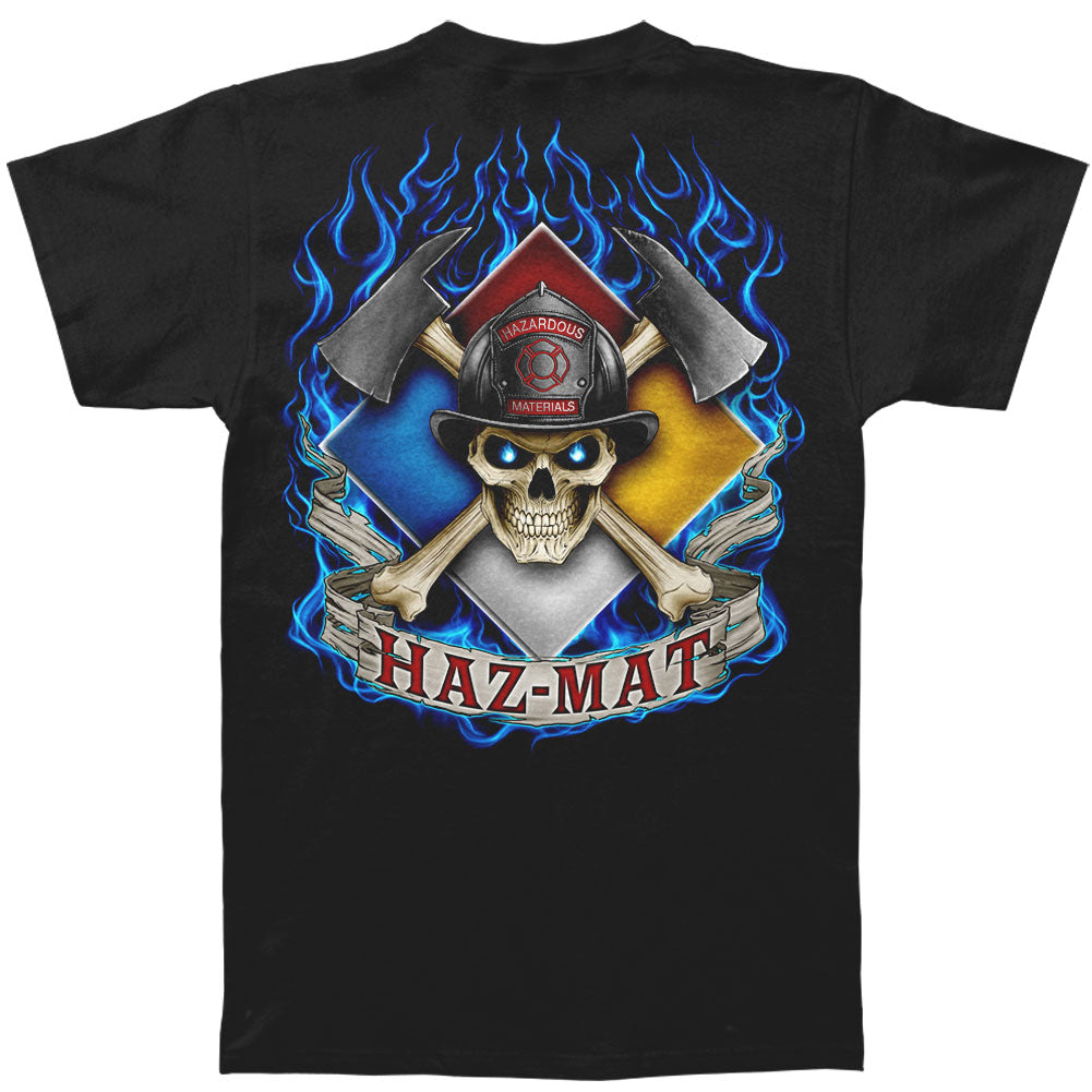 Novelty Haz Mat Firefighter T-shirt